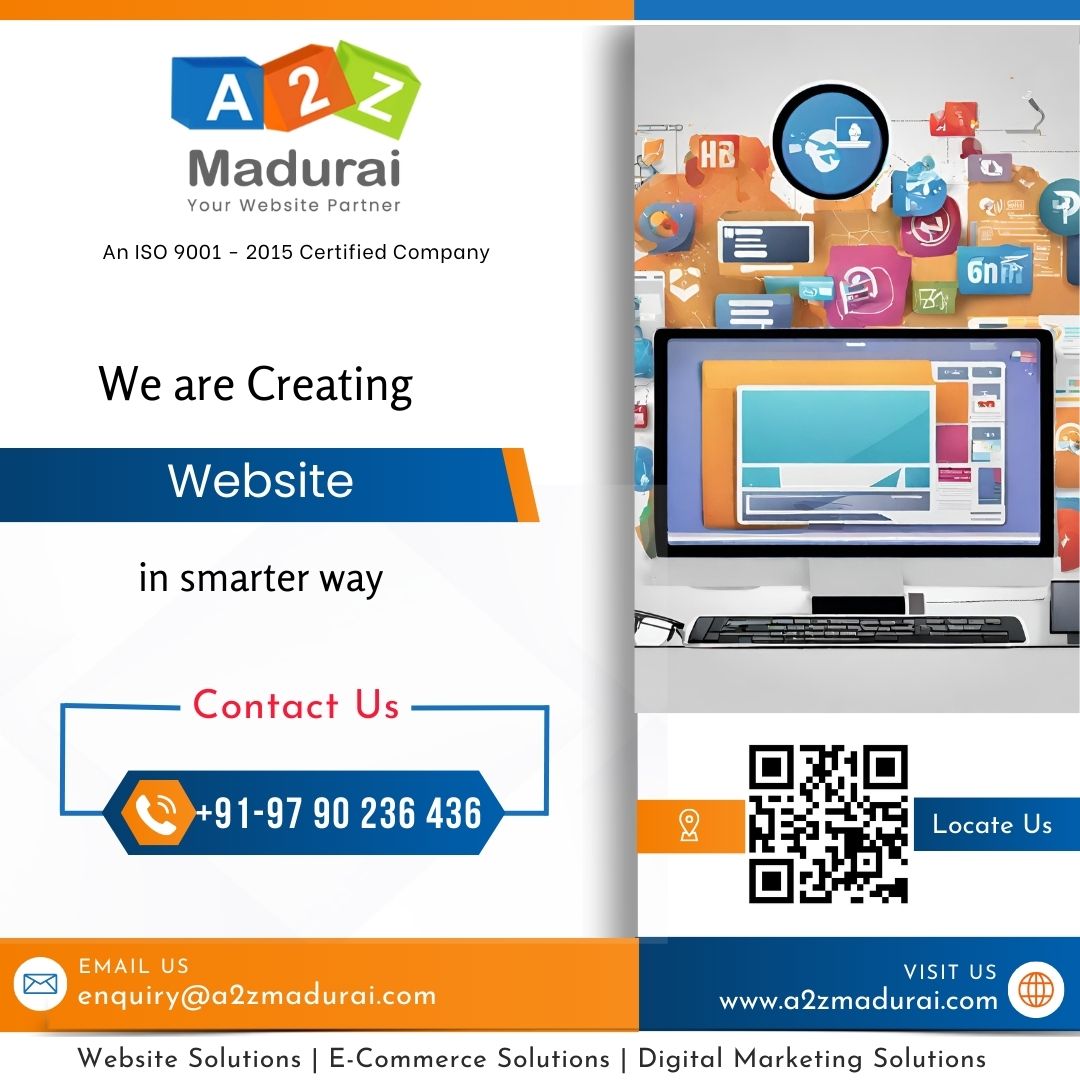 a2zmadurai's tweet image. We Are Creating Website in Smarter Way......
Website: a2zmadurai.com
Contact : 9790236436
#seoserviceinmadurai, #creatingwebsite, #modernwebsite, #greatwebsite, #createbetterwebsites, #BestPaymentGateway, #WebSolutions, #creativewebdevelopment, #staticwebsite,