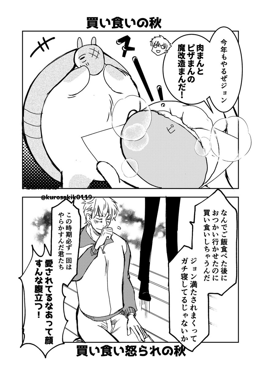 ロナドラ再掲まつりだ!
肉まん描くの楽しい 