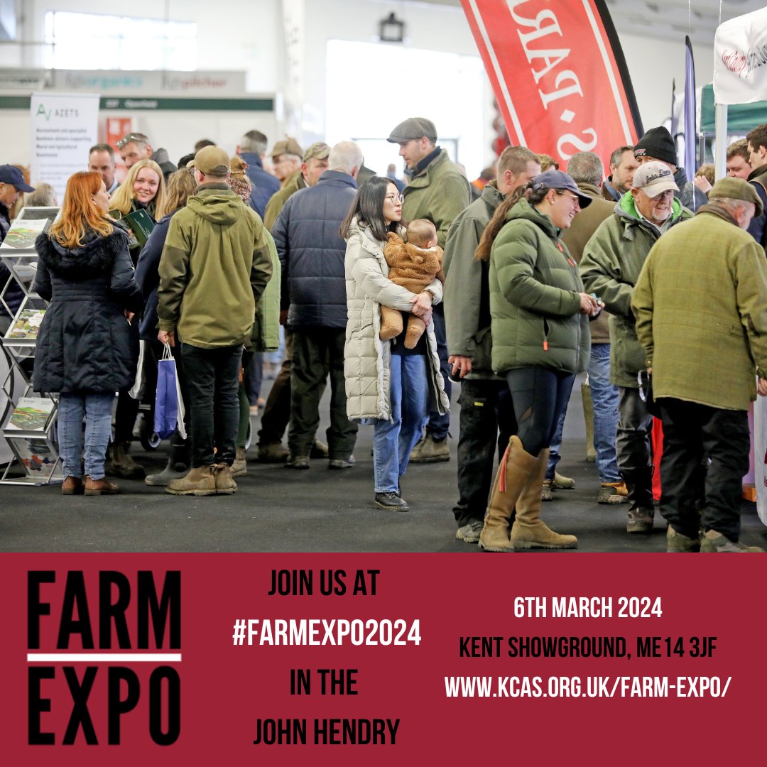 BASCSE's tweet photo. FARM EXPO
We are exhibiting at @KCASFarmExpo on 6th March 2024 at Kent Showground, Maidstone!
Come and chat to us at stand number 77.
Book your free ticket at: https://t.co/sf7FIzt46Y
#FarmingInKent https://t.co/7PQtPn05cS