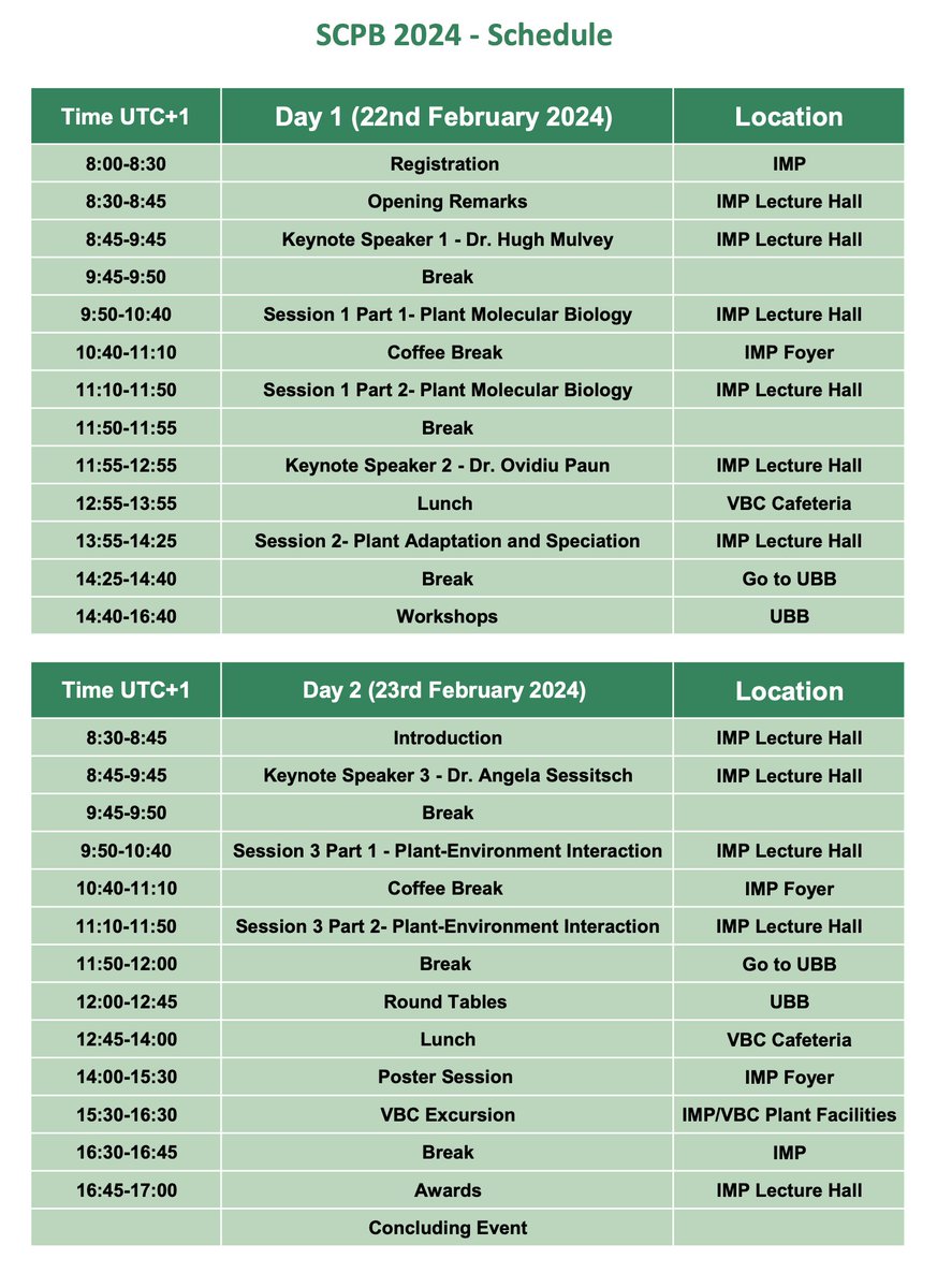 Student Conference of Plant Biology 2024 tweet media
