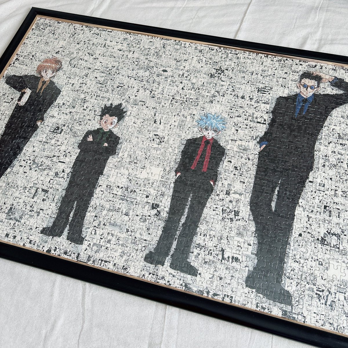 冨樫義博展 公式グッズ HUNTER×HUNTER モザイクアートパズル .+° 完成