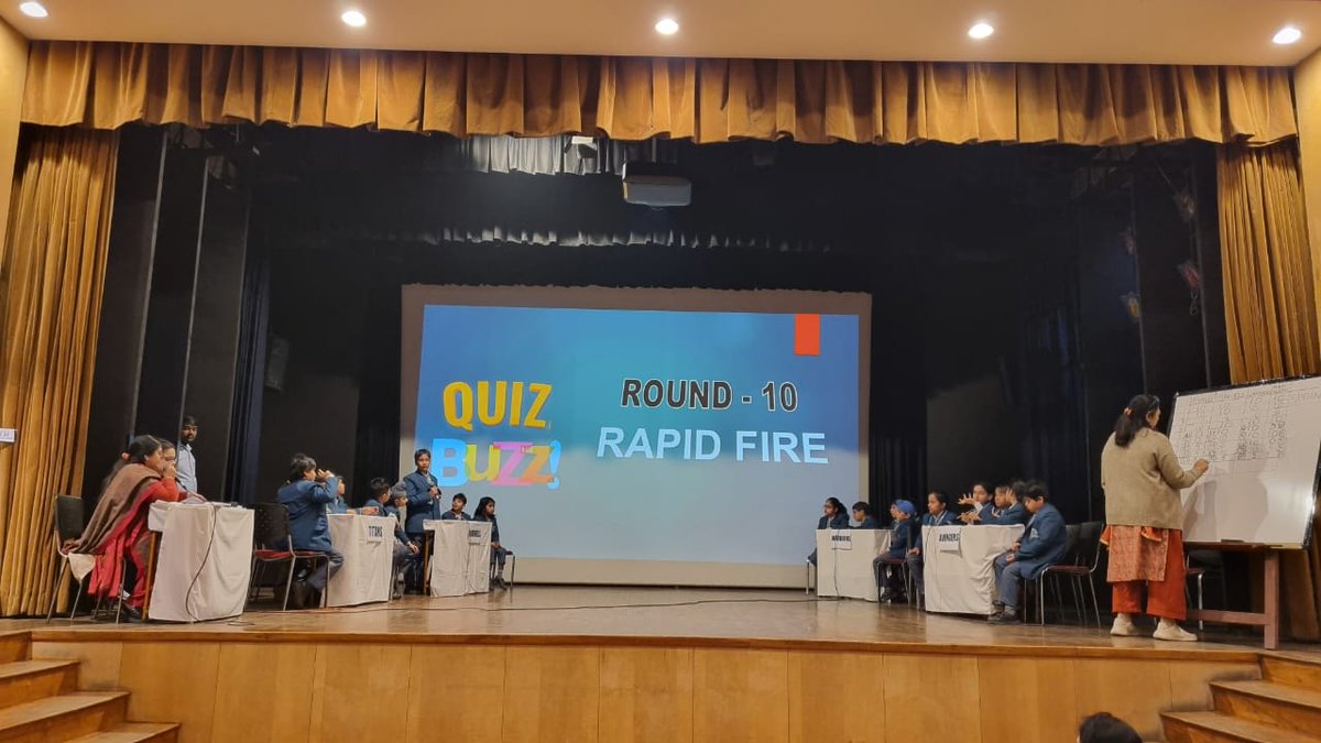 PublicAhlcon's tweet photo. To help the children gain a specialized understanding &amp; to encourage fun learning &amp; promote ‘out of the box’ thinking, an Inter House Quiz was organised for the Preparatory Stage students. https://t.co/FKanPzOMGr