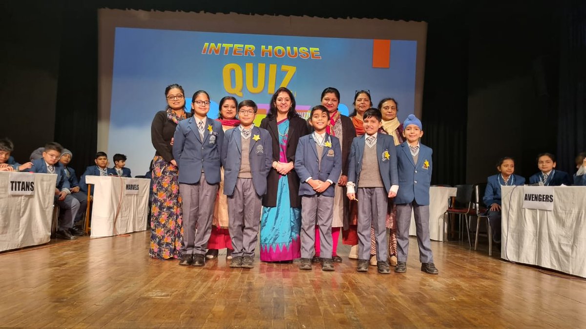 PublicAhlcon's tweet photo. To help the children gain a specialized understanding &amp; to encourage fun learning &amp; promote ‘out of the box’ thinking, an Inter House Quiz was organised for the Preparatory Stage students. https://t.co/FKanPzOMGr