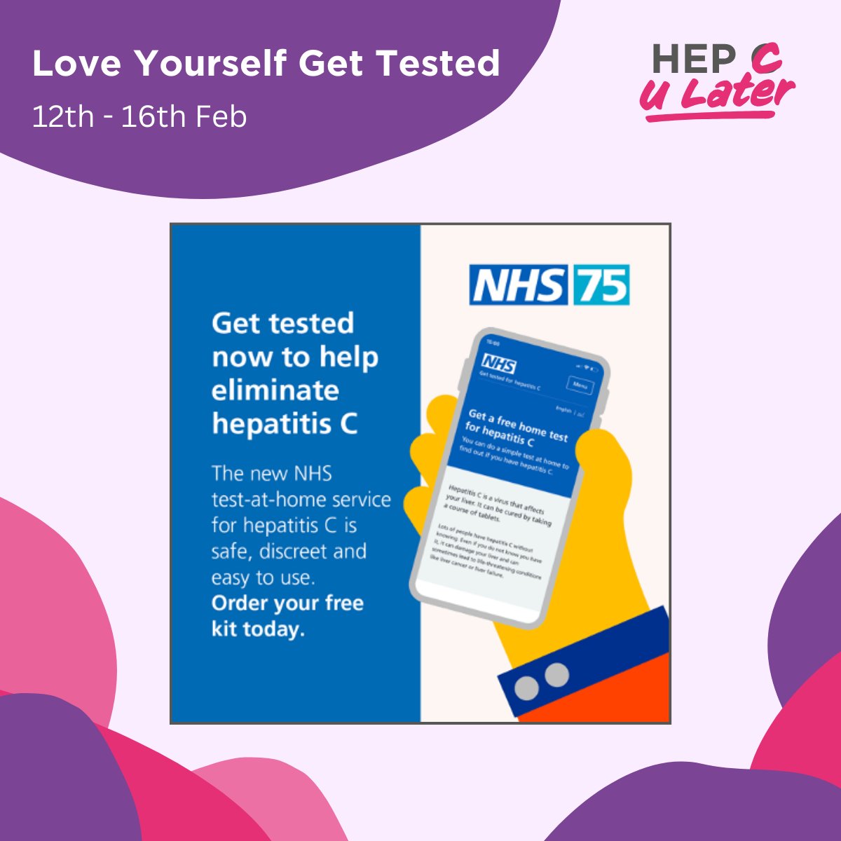 Did you know anyone in England can get a free hepatitis C test delivered to their home?  If you’re at risk, follow this link add link to order yours today - orlo.uk/sCb9W @NHS_APA