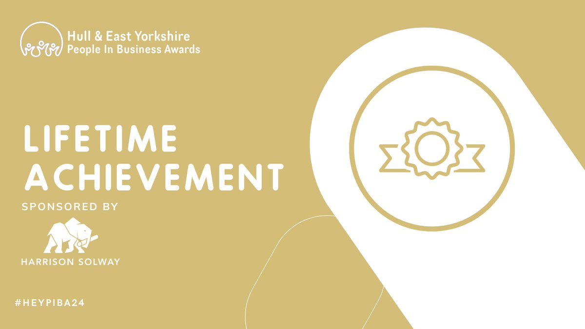 🏆 #HEYPIBA24 🏆 We're elated to announce our Lifetime Achievement Award, and Headline Sponsor for #HEYPIBA24 is Harrison Solway! Thanks to them, we can shine the spotlight on all the fantastic and motivating people. #PIBA24 #Hull #EastYorkshire #AwardCeremony