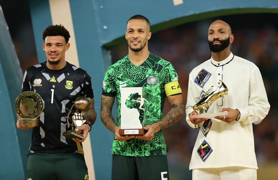 William Troost-Ekong you are a star ⭐️ ! 🇳🇬
AFCON Player of the Tournament! 🇳🇬
#AFCON2023 #AFCONFinal