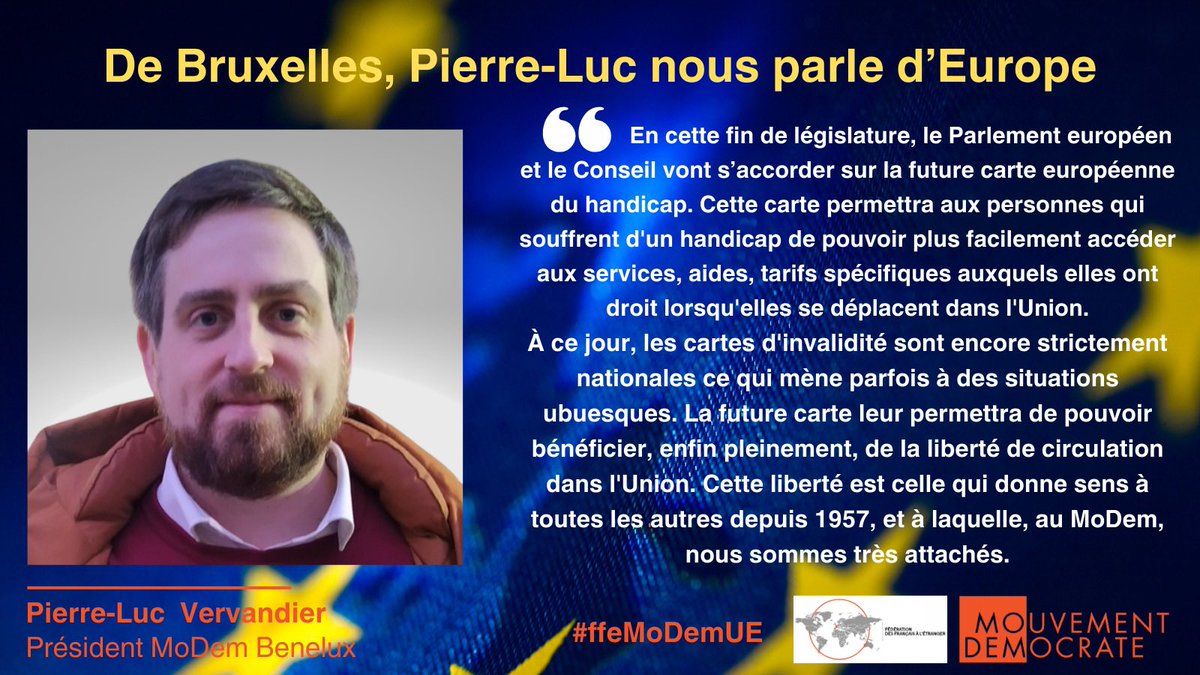 MoDem_MDFE's tweet image. L’#UnionEuropéenne vue par les #FdE🔹chapitre 4

👉 Pierre-Luc Vervandier, basé à Bruxelles et Président Benelux du @MoDem, partage ici son analyse.

@MoDemBNL @PL_Vervandier #ffeMoDemUE