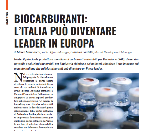 unem_it's tweet photo. "I #carburanti liquidi a basse emissioni saranno fondamentali per raggiungere obiettivi di riduzione delle emissioni di #gas serra, nel #trasporto leggero e pesante". L'approfondimento di @MMannocchi90 e Gianluca Sardella @NesteGlobal n.1 di #Muoversi ➡️https://t.co/3RR55YVhrT https://t.co/ymdiKdTPEe