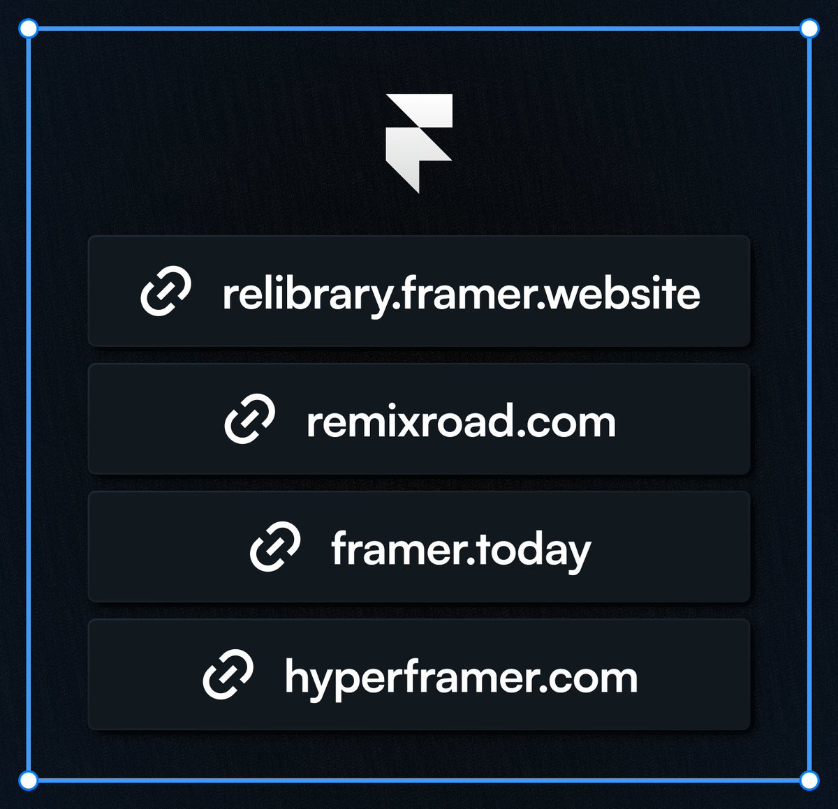 I can't believe these @Framer websites are free: ↓
