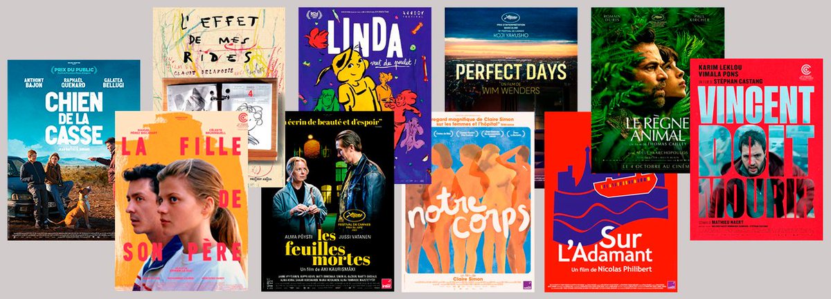 𝐂𝐄́𝐒𝐀𝐑 𝟐𝟎𝟐𝟒
Parmi les nommés, 𝟖 𝐟𝐢𝐥𝐦𝐬 𝐩𝐫𝐨𝐣𝐞𝐭𝐞́𝐬 𝐚̀ 𝐆𝐢𝐧𝐝𝐨𝐮 ! : lc.cx/W7IrBO