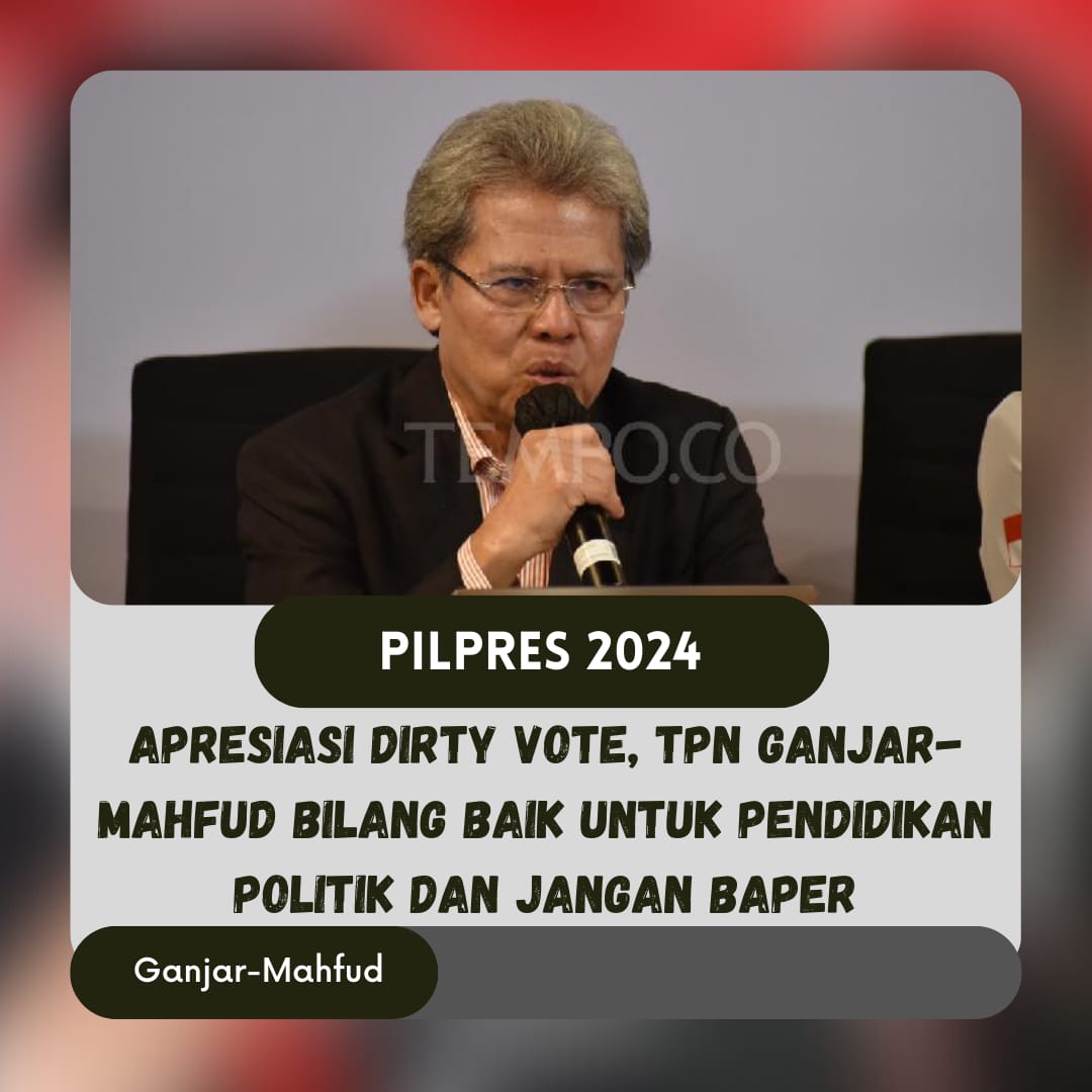 Gerak Cepat Untuk Indonesia Lebih Baik 
#GanjarPranowo #GanjarMahfud #GanjarMahfudSatset #GanjarMahfudUNtukIndonesia