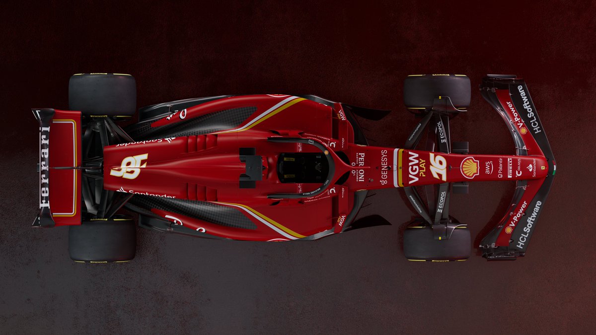 F1's tweet image. Say hello to the SF-24 

#F1 @ScuderiaFerrari