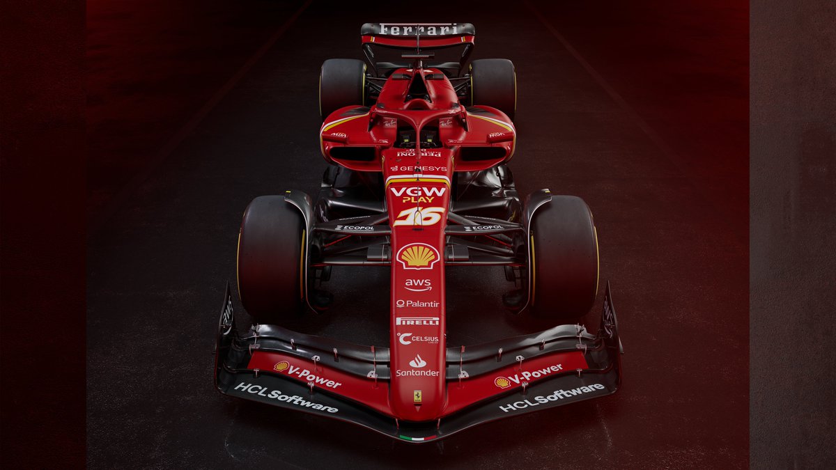 F1's tweet image. Say hello to the SF-24 

#F1 @ScuderiaFerrari