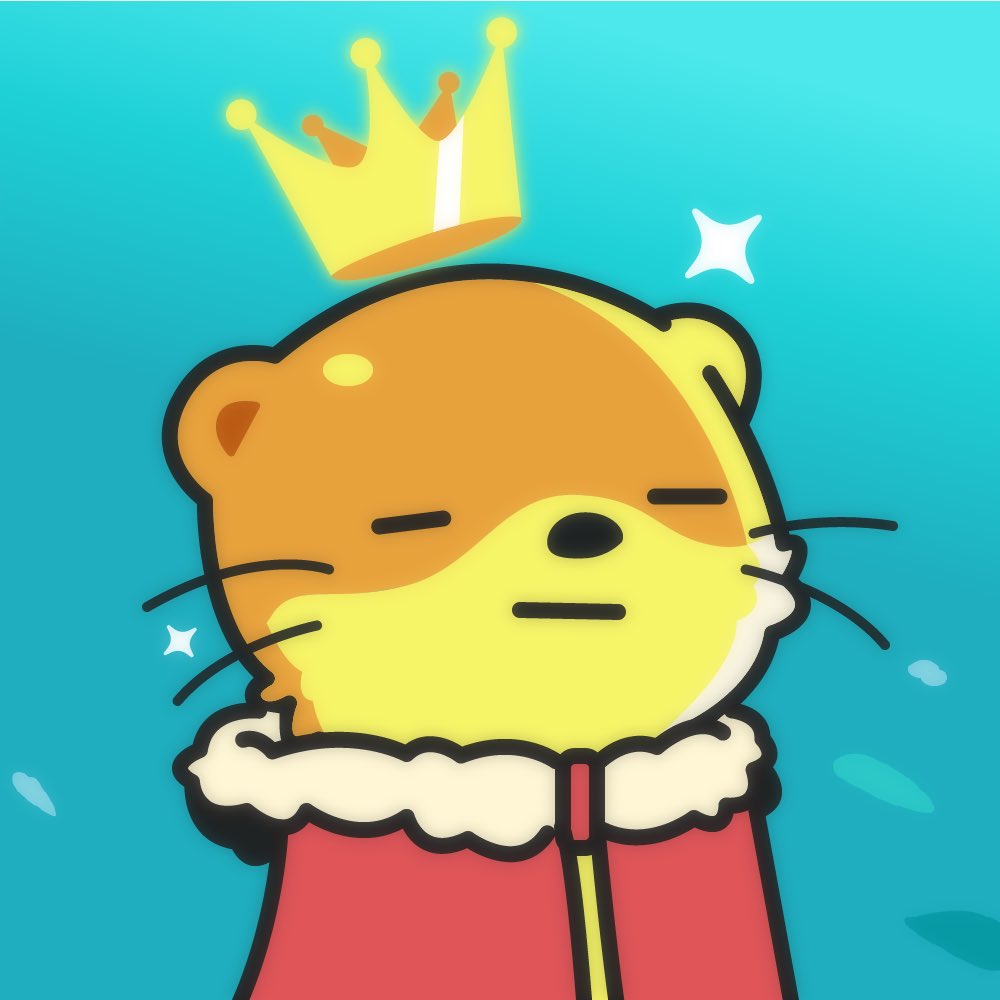 OtterPalsNFT's tweet photo. All hail King Ottie! 👑

Tag someone you call “King” in the daily 🦦 

We are giving out 10 WL spots to the community! (You and the one you tagged will win) https://t.co/rofidqgy4R
