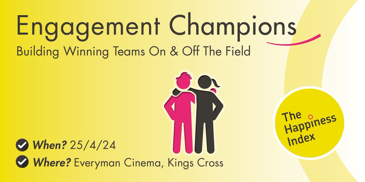🎥 Lights, Camera, Action... We can now reveal our venue for the Engagement Champions Conference... Everyman Cinema, Kings X!

🛋️ Comfy sofas, instead of hard chairs
🍿 Popcorn &amp; healthy meals
🗣️ World-class strategic talks on engagement

👇Sign up now  

bit.ly/48fRYsM