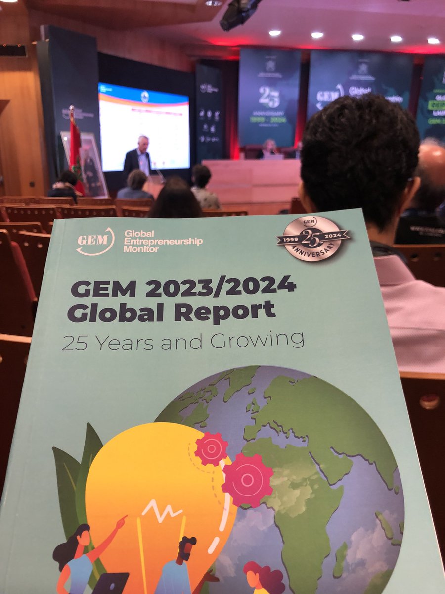 Anastasia Ri (@abridulac) on Twitter photo New Global Entrepreneurship Monitor report measuring entrepreneurial activity in 2023 across the globe is launching today in sunny Casablanca, Morocco.
<a href="/GEMNOW/">Global Entrepreneurship Monitor</a> <a href="/ERC_UK/">Enterprise Research Centre (ERC)</a> <a href="/Npra31/">Neha Prashar</a> <a href="/Karenbonner88/">Karen Bonner</a> <a href="/SreevasS/">Sreevas Sahasranamam</a> <a href="/DrSamuelMwaura/">Samuel Mwaura</a> New Global Entrepreneurship Monitor report measuring entrepreneurial activity in 2023 across the globe is launching today in sunny Casablanca, Morocco.
<a href="/GEMNOW/">Global Entrepreneurship Monitor</a> <a href="/ERC_UK/">Enterprise Research Centre (ERC)</a> <a href="/Npra31/">Neha Prashar</a> <a href="/Karenbonner88/">Karen Bonner</a> <a href="/SreevasS/">Sreevas Sahasranamam</a> <a href="/DrSamuelMwaura/">Samuel Mwaura</a>