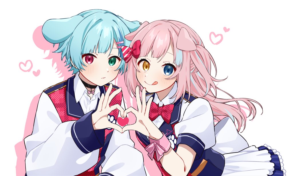 てんさいか？？？？？？？？？？ めちゃかわいい…………(꒳ )🐶🩵🩷