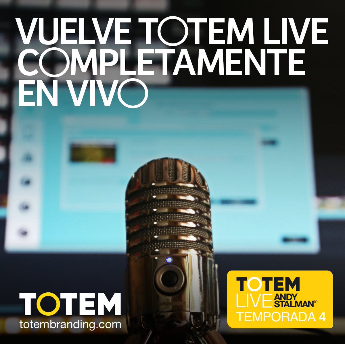 AndyStalman's tweet photo. La Temporada 4 de #TOTEMlive está en llamas 🔥

Increíble la bienvenida que nos habéis dado 🤗

Gracias por acompañarnos y compartir 📺

🌎Hoy Episodio 6 con @warketing 

🌎Miércoles 14 Episodio 7 con @eregatky 

📡 Completamente en vivo: https://t.co/B9RCW12XgE https://t.co/uZQYs7mxNE
