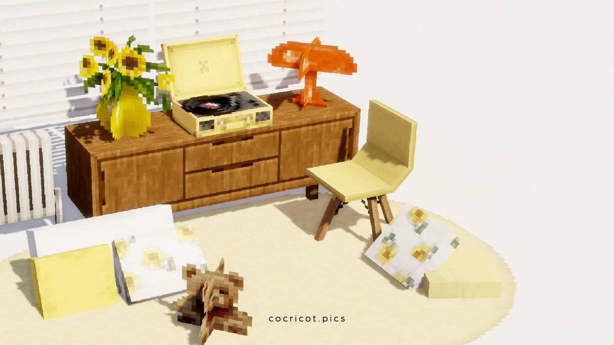 🌻UPDATE NEWS🌻

不具合やブロックをいくつか追加したv1.1.0にアップデートしました🧺✨1.20.4MODはブラインドやすだれもあるよ✨

Changelogはブログをご確認ください🙌
cocricot.pics/ja/blog/1951

#Minecraft #cocricot for 1.20.4 #cocricotStaff