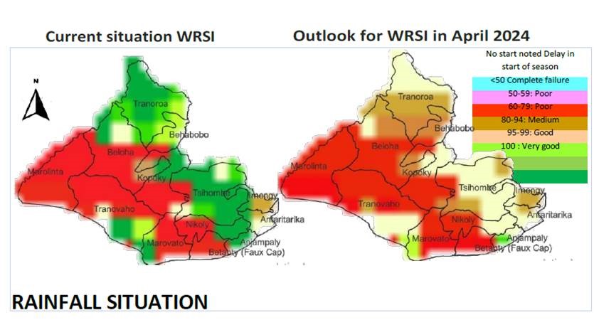 🚨Our Disaster Risk Financing system in Beloha District, #Madagascar has been activated for #drought, with approximately £1.8million allocated to our members from #StartReady. This is a mid-season activation in anticipation of a bad harvest due to current growing patterns. (1/2)