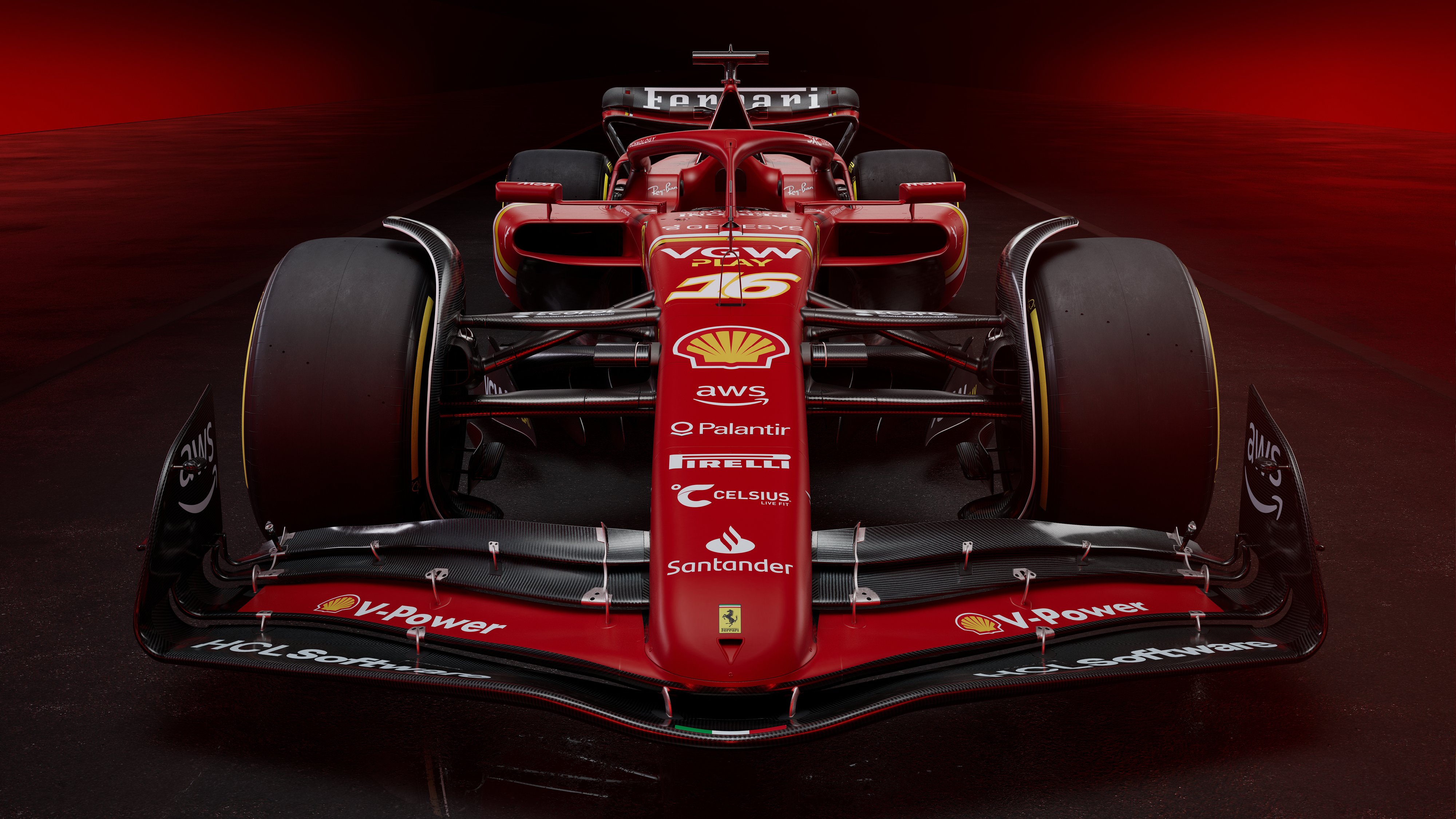 Photo gallery first images of Ferrari SF24 F1 car revealed