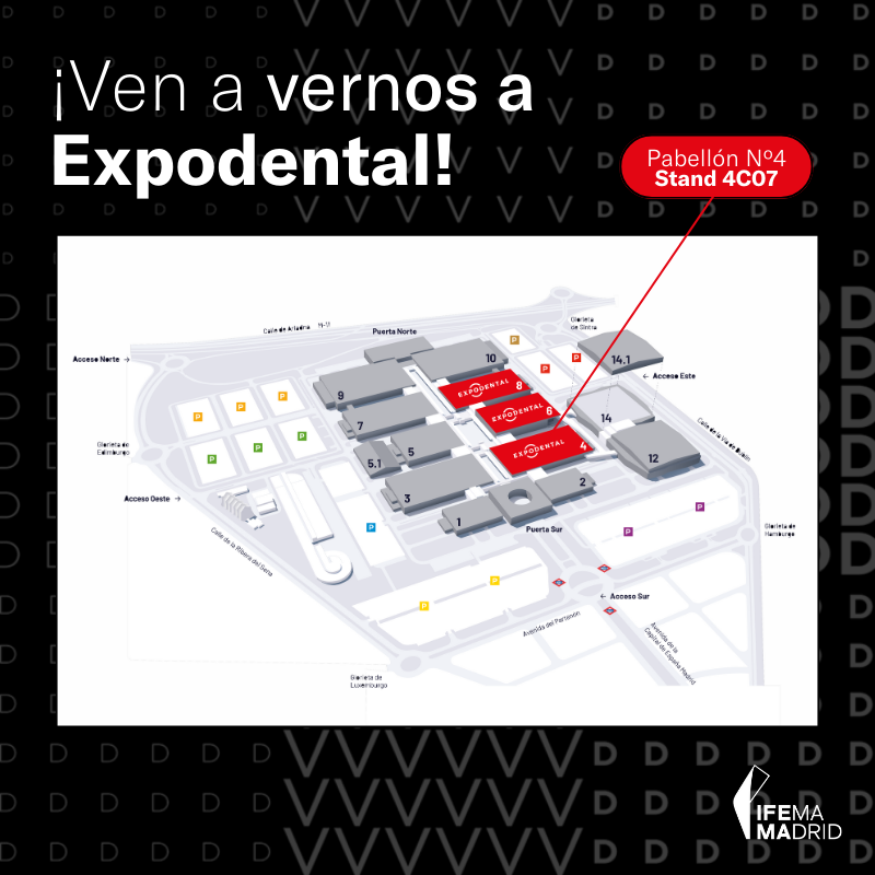 dvddentalES's tweet photo. 📢 Los días 14, 15 y 16 de marzo estaremos en la esperada EXPODENTAL, feria de referencia del sector odontológico.

¡Guárdate nuestra ubicación! 📍Nos encontrarás en el Pabellón 4, Stand 4C07.

Acércate a saludarnos, ¡cada vez falta menos! 🥰 https://t.co/cH2s10QgSR