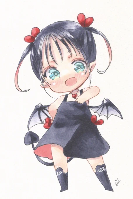 あたしがお姉ちゃんよ! #天使と悪魔展 #天使と悪魔展～どっちがお好き 