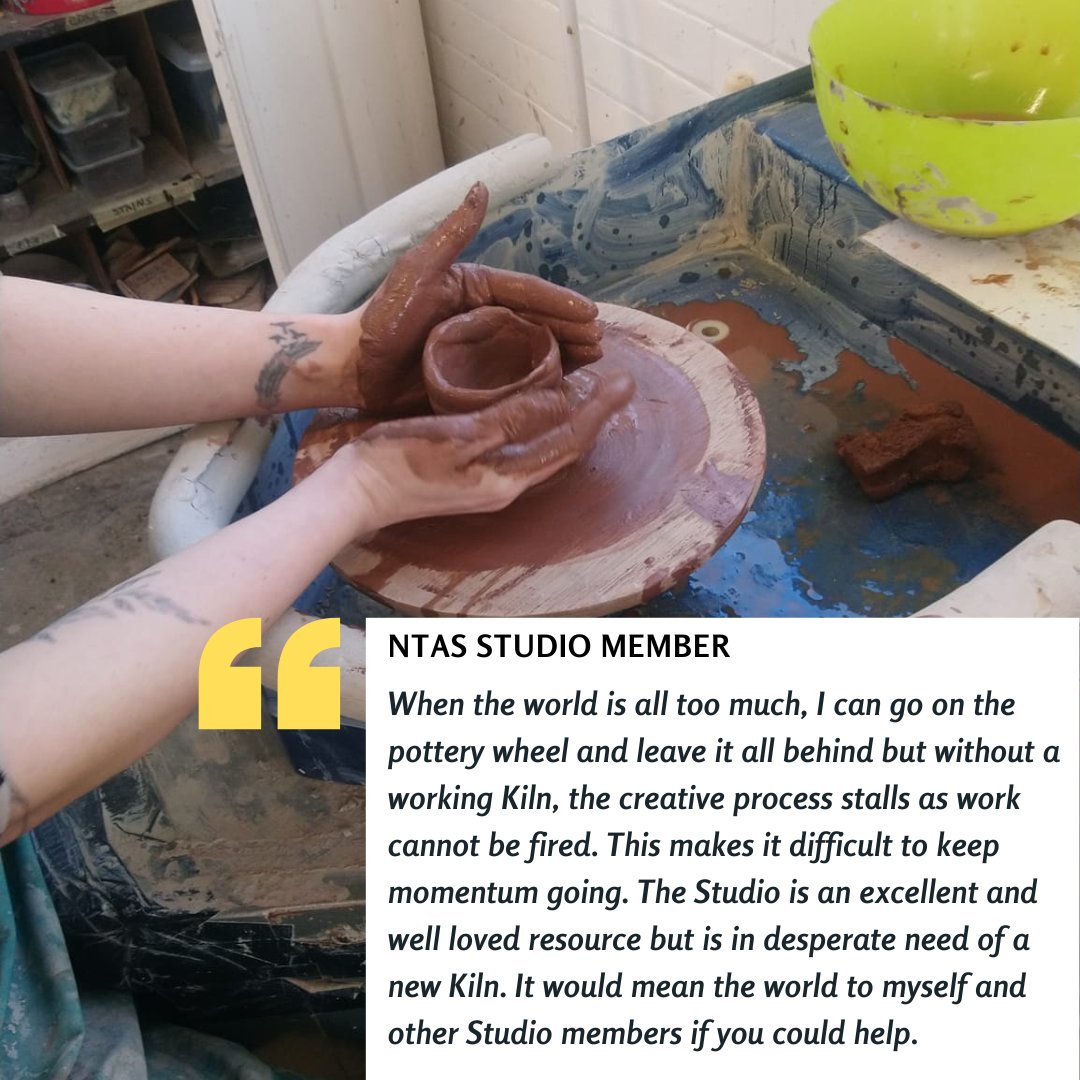 We're over half way to our goal but we still need your support to help us to reach the £5,000 we need to buy a new kiln! Please share! crowdfunder.co.uk/p/north-tynesi…