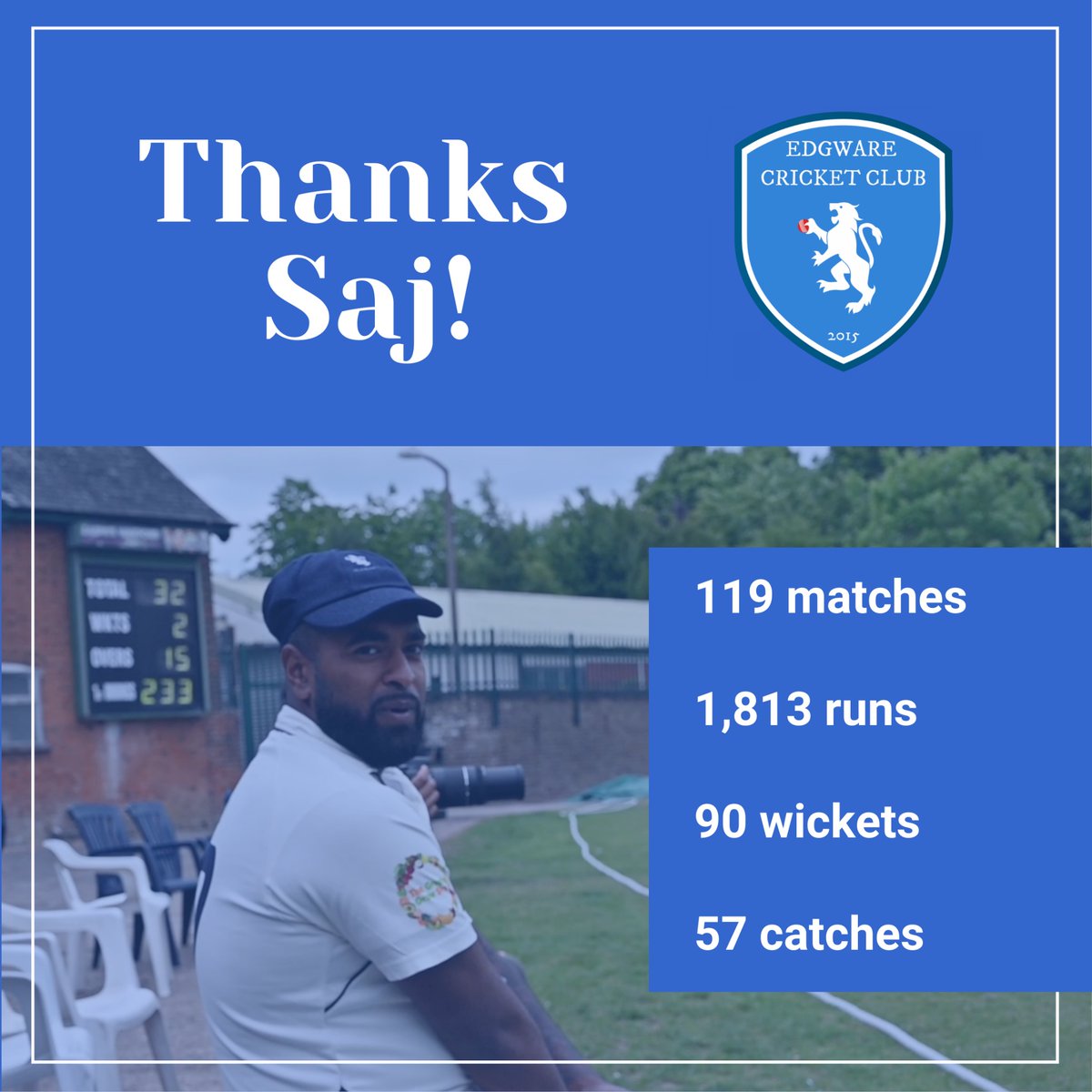 Edgware Cricket Club tweet media