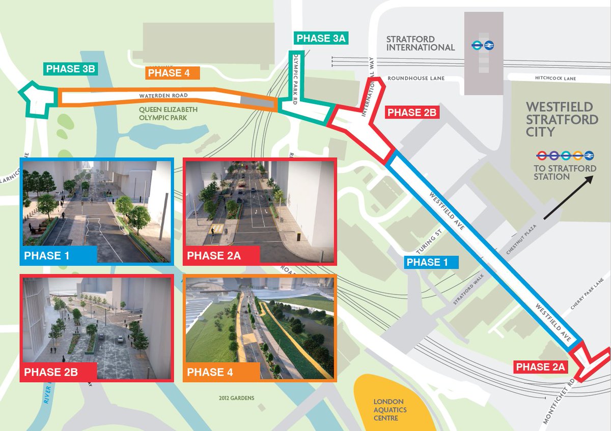 NewhamLondon's tweet photo. We have partnered with @LondonLegacy, @LDN_environment &amp; @MayorofLondon to enhance the road layout and street environment along Westfield Avenue and the southern segment of Waterden Road.

Construction began in Jan &amp; will continue until completion in 2026

https://t.co/CU28auojnZ https://t.co/zGCVkML03W