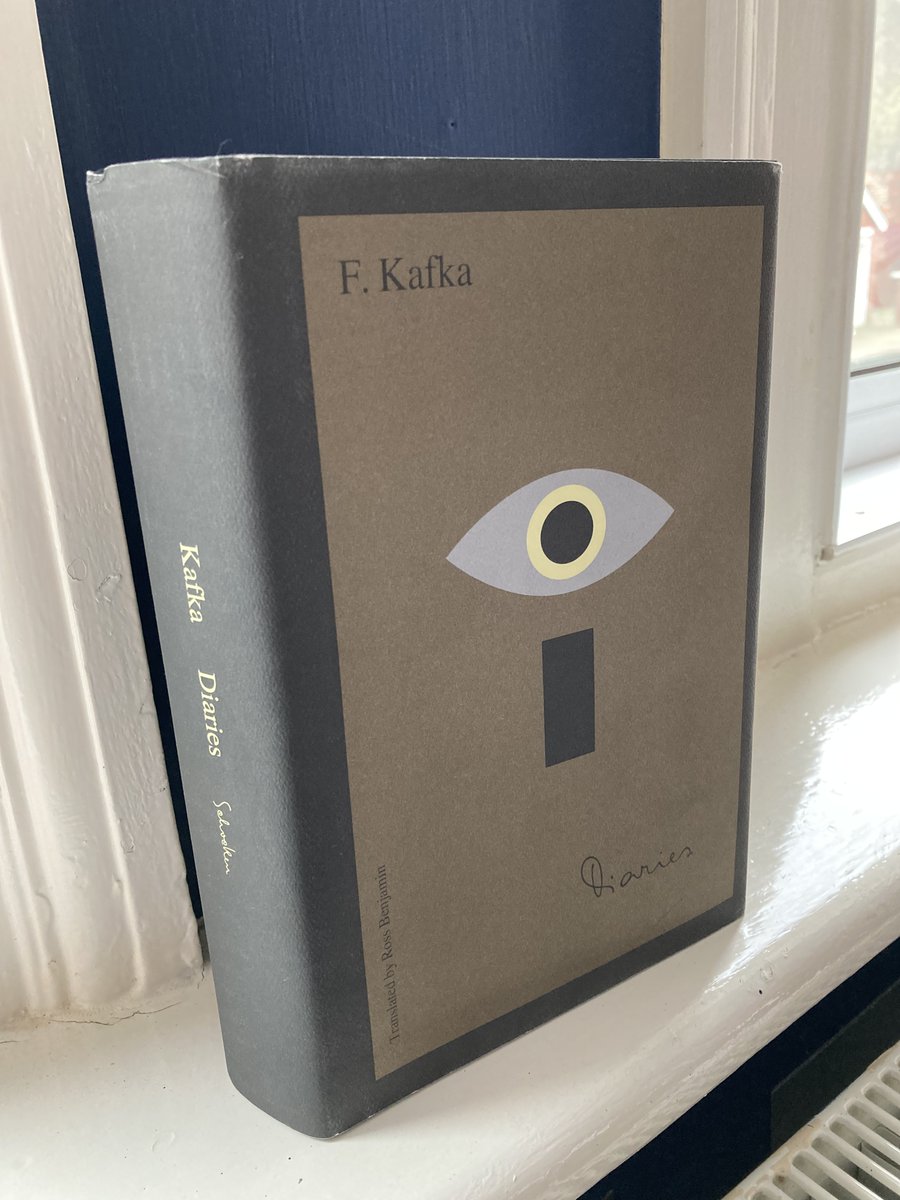 First new English translation of Kafka's diaries since the 1940s, restoring the unexpurgated text. Was there a modernist more obsessed with #sleep? Five hours was 'an extraordinary achievement' but any 'happiness was my unhappiness' as 'the gods of revenge came crashing down'.