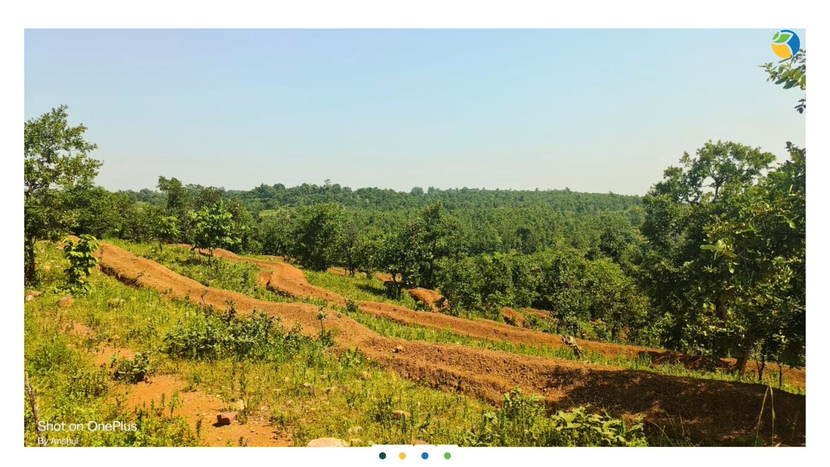 WOTRIndia's tweet image. 3/3: The goal is to improve soil moisture, reclaim unproductive land, and enhance farmers&apos; livelihoods, making agriculture in #Chhattisgarh more sustainable and resilient.🌱🚜

#WOTR4Development #WOTRat30