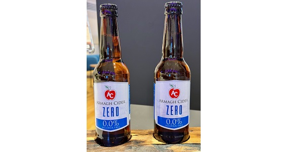 New Product Alert!  <a href="/armaghcider/">Armagh Cider Company</a> has launched Armagh Cider Zero-a delightful blend of its award-winning cider, sparkling Co Armagh spring water &amp; freshly pressed apple juice, resulting in a bright, sparkling, non-alcoholic cider with a light, elegant, and crisp flavour profile