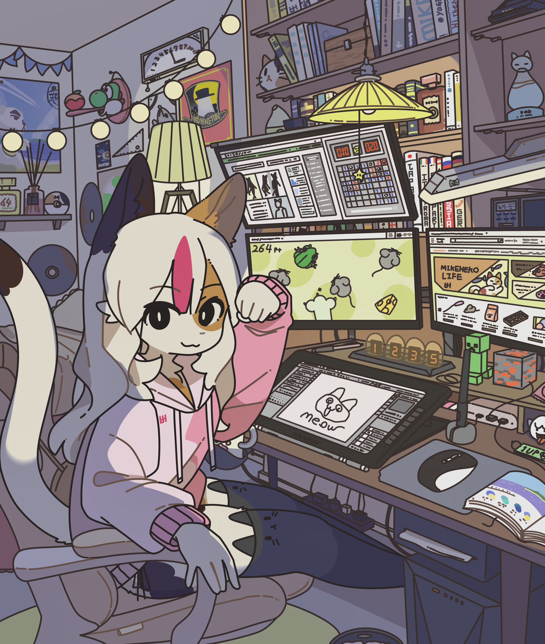 ミケ猫ฅ^•ω•^ฅ★ 本猫みけ🐈🐾＠配信無期限休止中 (@mikechan_mohu) / X