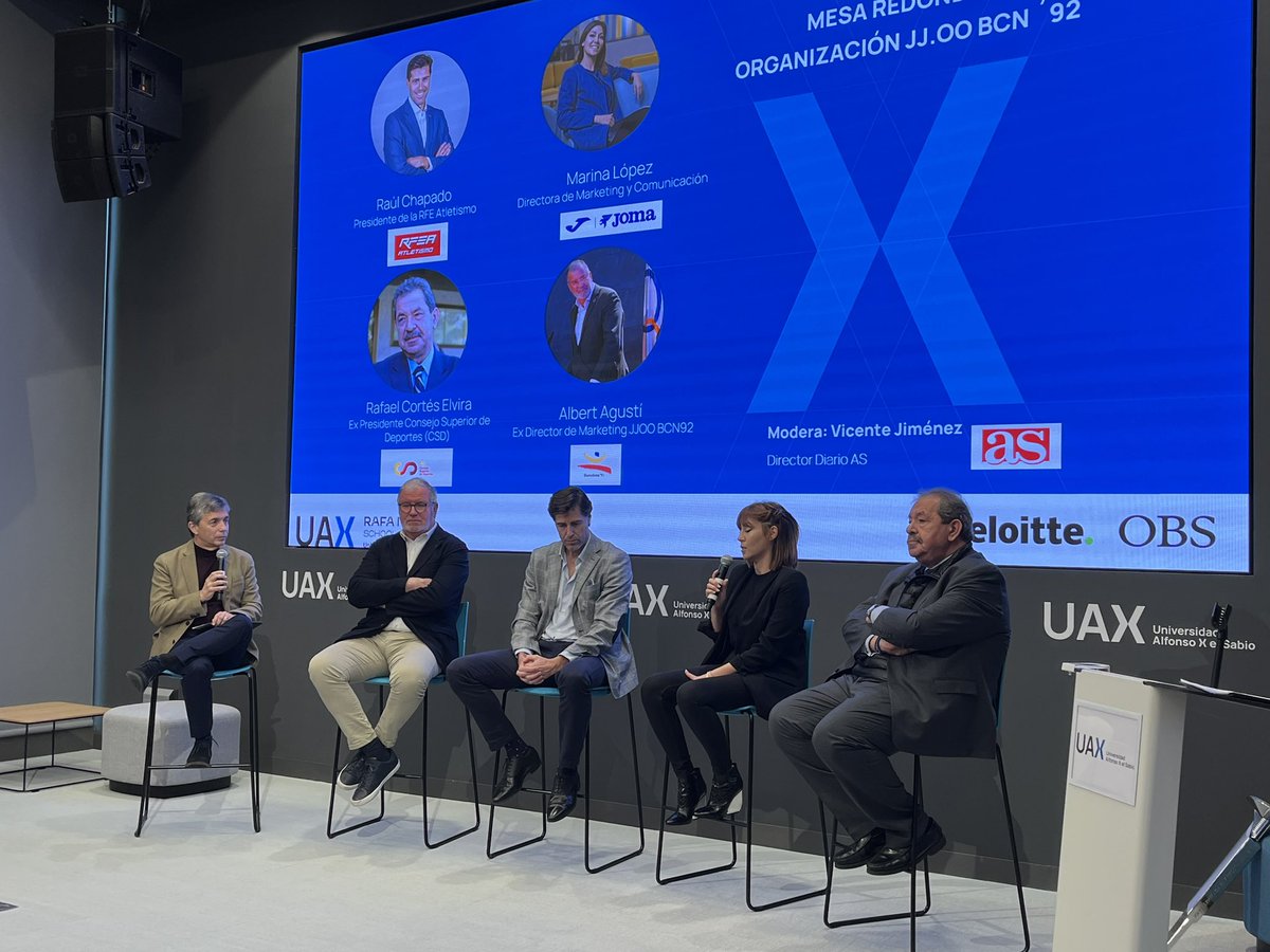 AS_TomasdeCos's tweet photo. Rememorando Barcelona’92, su impulso en la sociedad española y la profesionalización del deporte español… @uaxuniversidad #uaxRafaNadalSchoolOfSport https://t.co/zkD47jnFz6