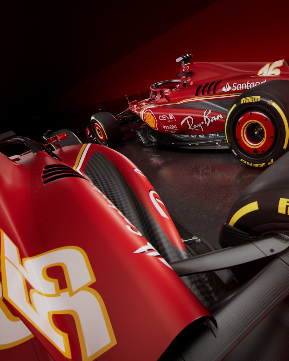 ScuderiaFerrari's tweet photo. Ok... we've got a couple more angles we wanna show 😎 https://t.co/tOHDl5Yaqo