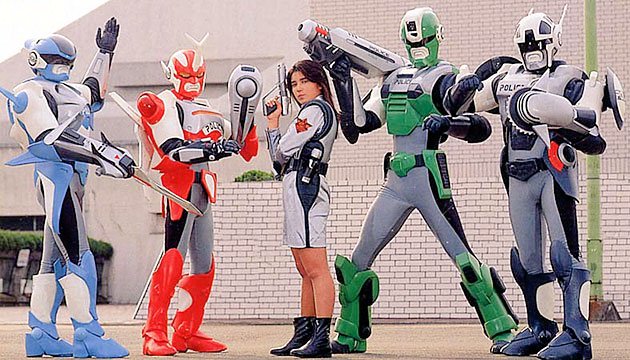 電脳警察サイバーコップ ジュピター、マーズ、サターン、マーキュリー