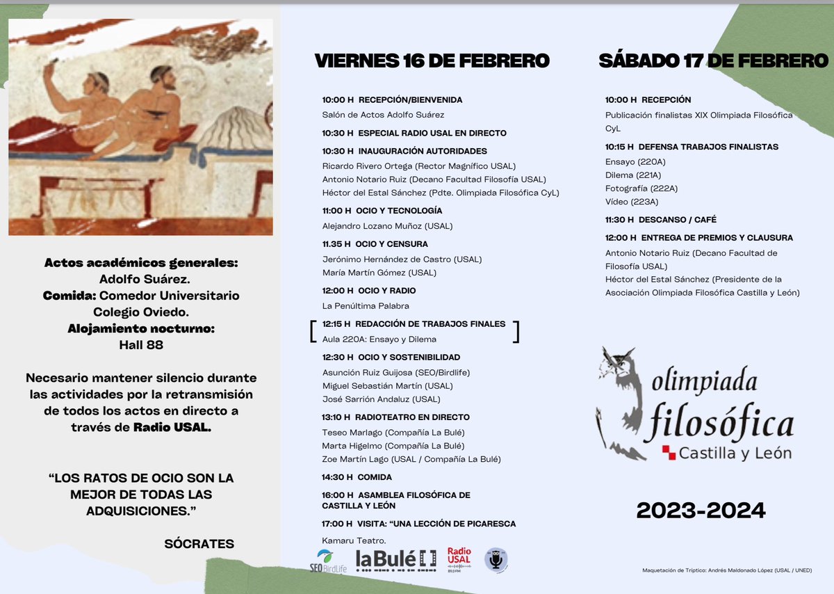 Olimpiada Filosófica (@olimpfilosofica) on Twitter photo 
