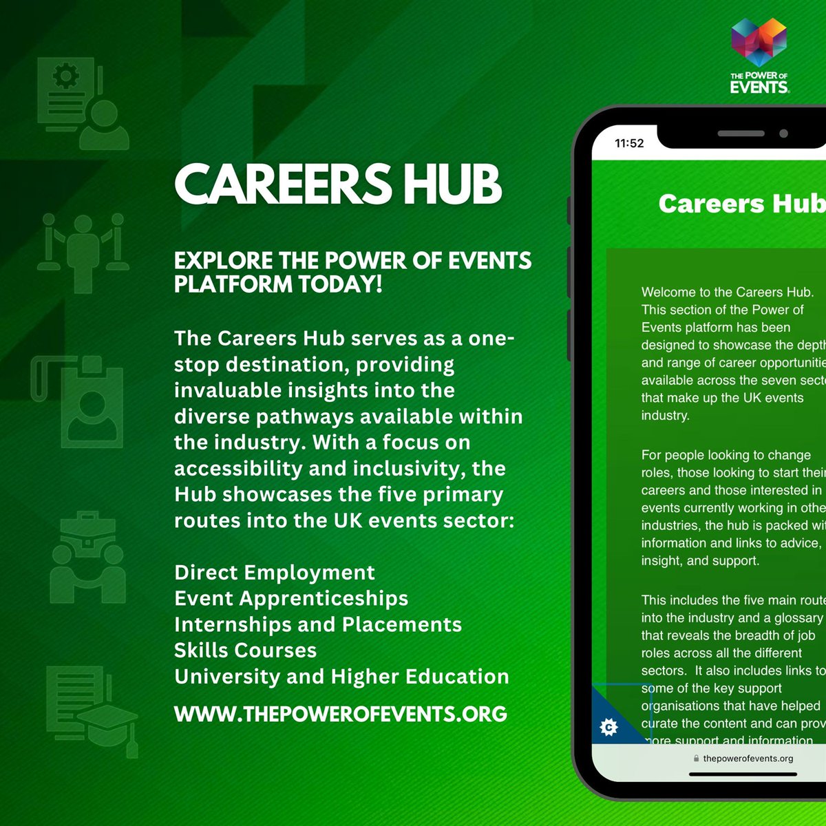 Industry News: 'The Power of Events delivers new Careers Hub The Power of Events has announced the launch of a new Careers Hub on its platform...' Read the full release here: lnkd.in/eBG7yvXX #IndustryNews #miaUK #Events #Careers