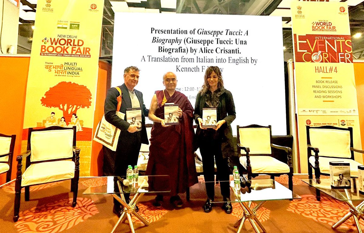 The Italian Embassy Cultural Centre hosted a Book Launch and Presentation on "Giuseppe Tucci. A Biography (Giuseppe Tucci. Una Biografia)" by Alice Crisanti, translated from Italian into English by Kenneth F Hurry.

H.E. Vincenzo De Luca, <a href="/Videluca59/">Vincenzo De Luca</a>, Ambassador of Italy to