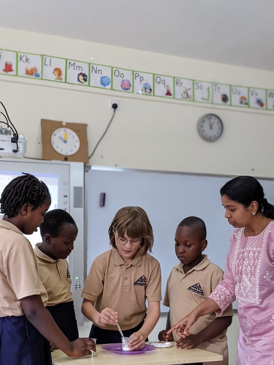 AcornsRwanda's tweet image. Exploring the wonders of the natural world! Our students are diving deep into the science and spectacle of volcano eruptions. Learning, awe, and a whole lot of excitement! #ScienceAdventures #VolcanoExplorers