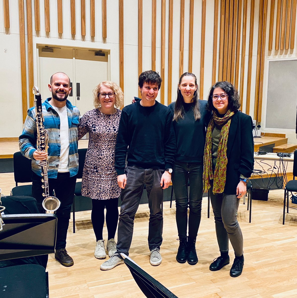 🎓 A wonderful workshop for students at @OfficialUoM yesterday. Beautiful music and interesting exchanges and we look forward to being back in April! #newmusic #nextgeneration #manchester