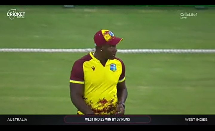 Finally West Indies Beat Australia by 37 Runs ✨❤️😍
Great Knock By Andre Russell ✌️💛
#AUSvsWI #PSL9 #WIVSAUS