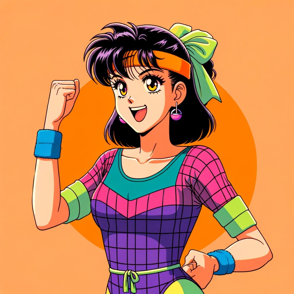 I'm betting that we'll be seeing some "90s aerobics" traits within the <a href="/Persona_Journey/">Persona</a> collection. 

<a href="/HanaPersona_/">Hana</a> <a href="/SpikePersona/">Spike</a> @fabsverseNFT <a href="/SpicerQQ/">Spicer ⚡</a> tell me if I'm right 🫣

What other retro trends can you remember?