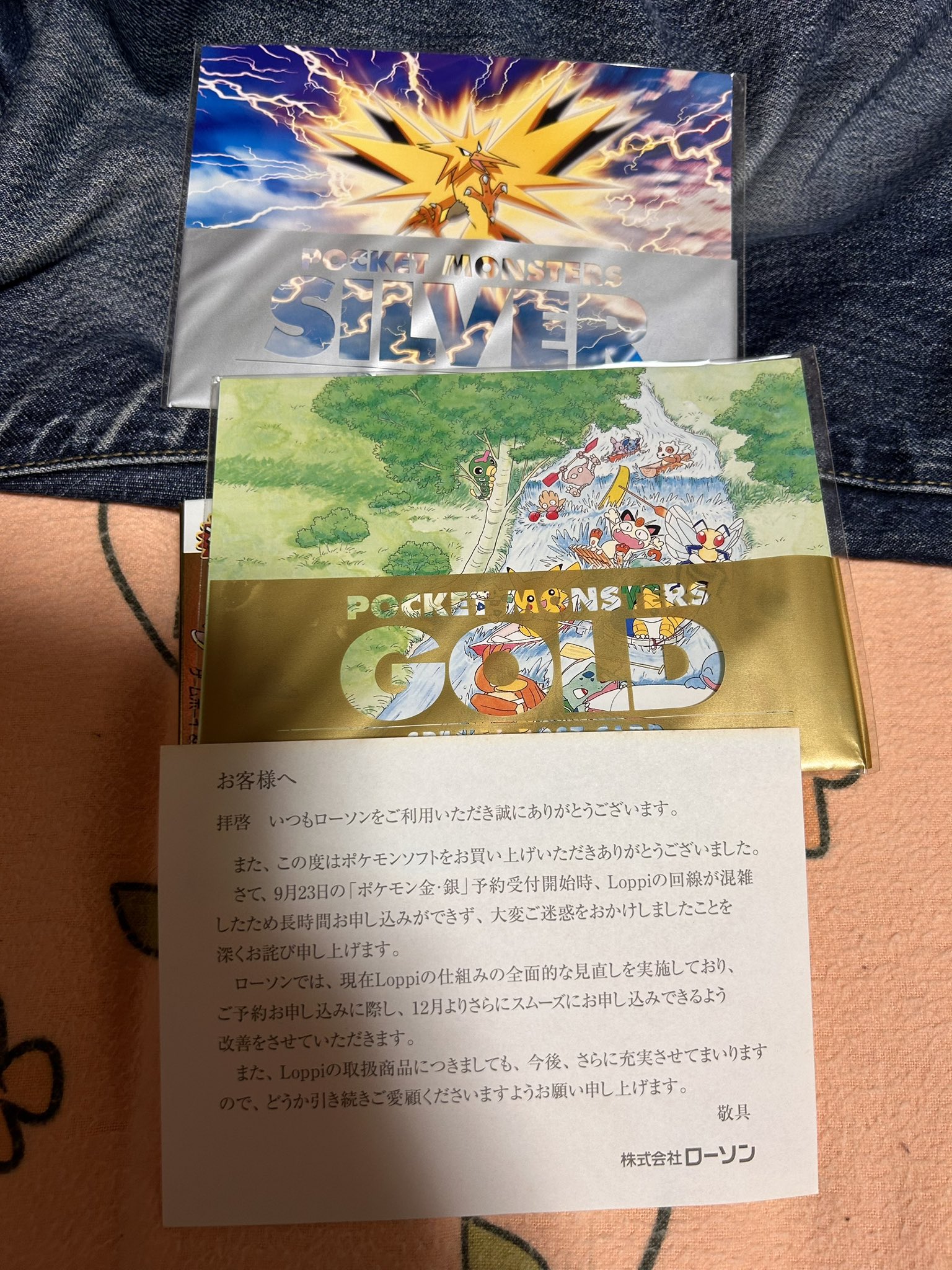 ポケモン金銀 ロッピー チラシ - メルカリ