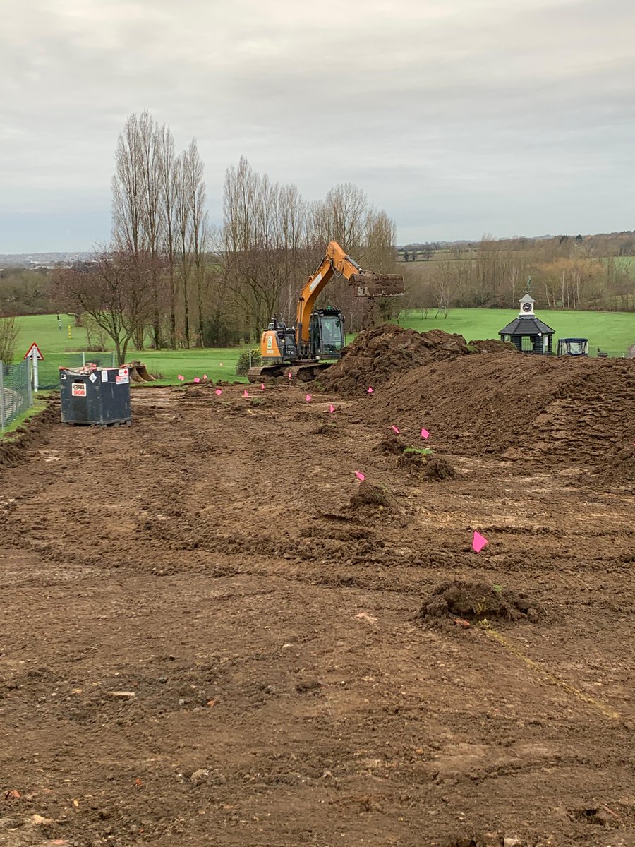 Development of the new putting green has begun! Our members cannot wait to see ! What a GREAT new feature to Abridge! Follow us on Social Media to follow the progress! #golf #tee #golfing #putting #goinggreen #livingthedream <a href="/golf/">Golf</a> @golfdigest @englandgolf @titleist
