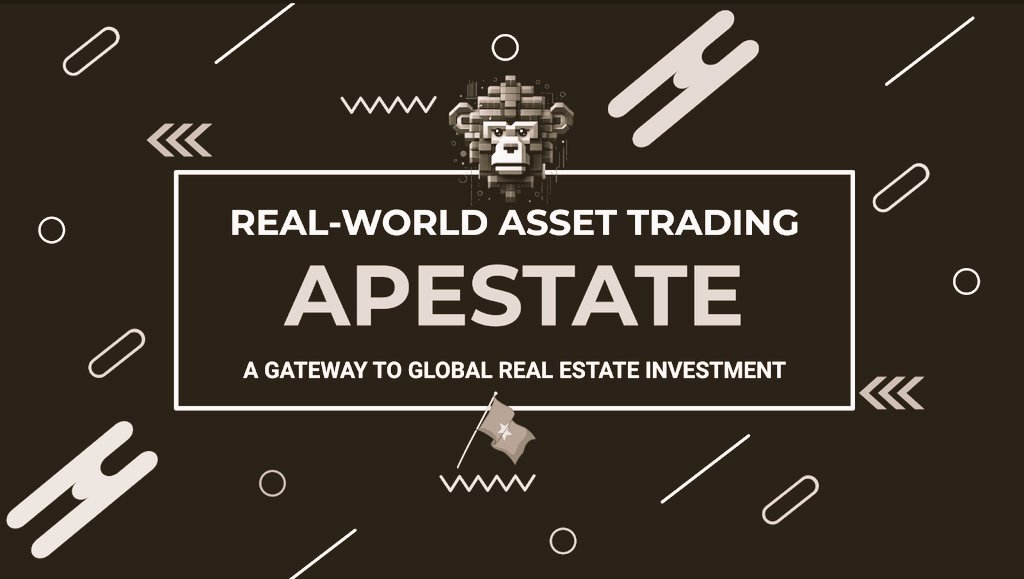 Bigdex24571's tweet photo. @BuildOnViction Securing the second prize in the DeFi & Stablecoin Category is ApeState 🚀🥰.
ApeState combines decentralized finance (DeFi) with real-world asset trading, offering a platform for investing in real estate.
$VIC #VIC #Viction #ApeState https://t.co/WcyUQVHtbd