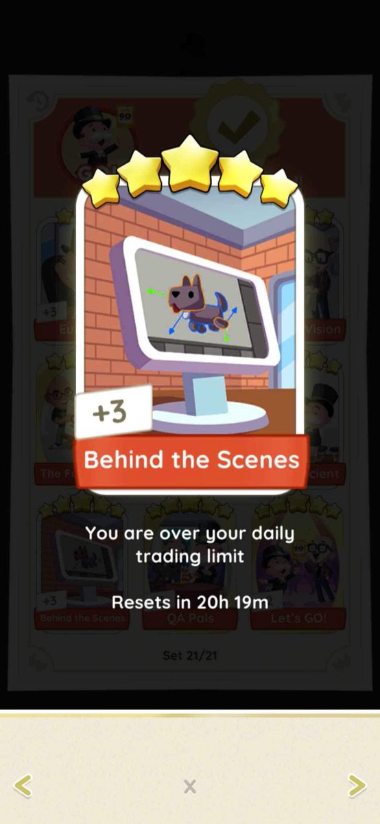 nyzsfour's tweet photo. monopoly go 5-star sticker giveaway

i will be giving away (1) behind the scenes. just follow, like, and retweet to join. the winner will be picked in 24 hours. good luck! 🍀

#MonopolyGoTrade https://t.co/3n6sVvyiQE
