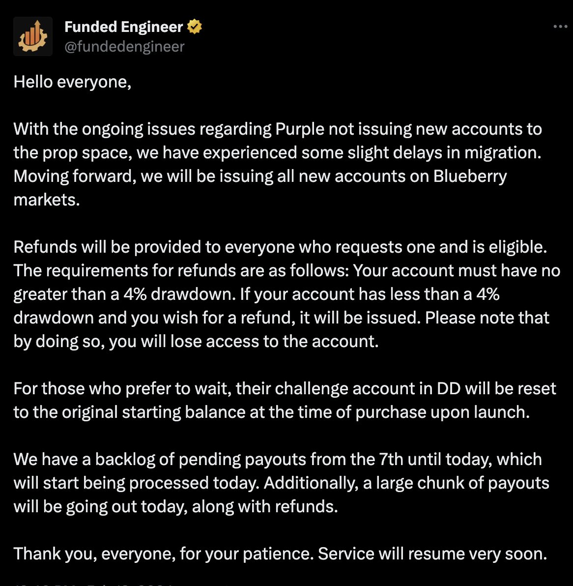 Prop Firm Match tweet media