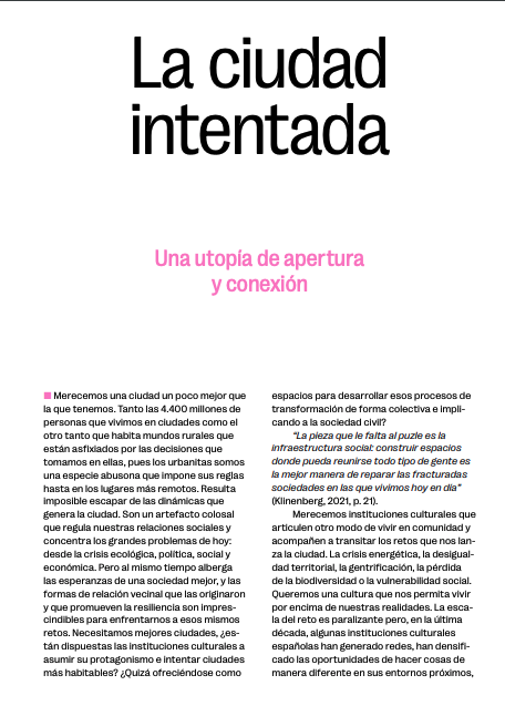 Isabel CZ (@isabelcz) on Twitter photo "Merecemos instituciones culturales que articulen otro modo de vivir en comunidad y acompañen a transitar los retos que nos lanza la ciudad. (Algunas instituciones) lo han intentado y ahora hay que aprender de ese legado, protegerlo y continuarlo". <a href="/zuloark/">zuloark</a> Para <a href="/etopia_/">Etopia: Emprendimiento, Innovación y Tecnología</a> "Merecemos instituciones culturales que articulen otro modo de vivir en comunidad y acompañen a transitar los retos que nos lanza la ciudad. (Algunas instituciones) lo han intentado y ahora hay que aprender de ese legado, protegerlo y continuarlo". <a href="/zuloark/">zuloark</a> Para <a href="/etopia_/">Etopia: Emprendimiento, Innovación y Tecnología</a>